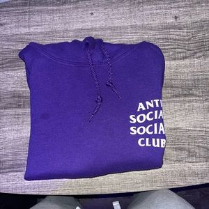Antisocial hoodie size S